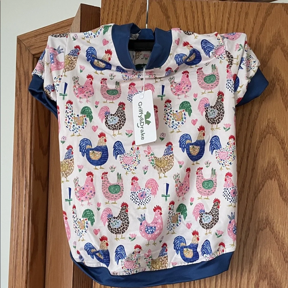 Boutique Chicken Print Pet Shirt